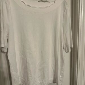 Classic White Talbots Women's Top